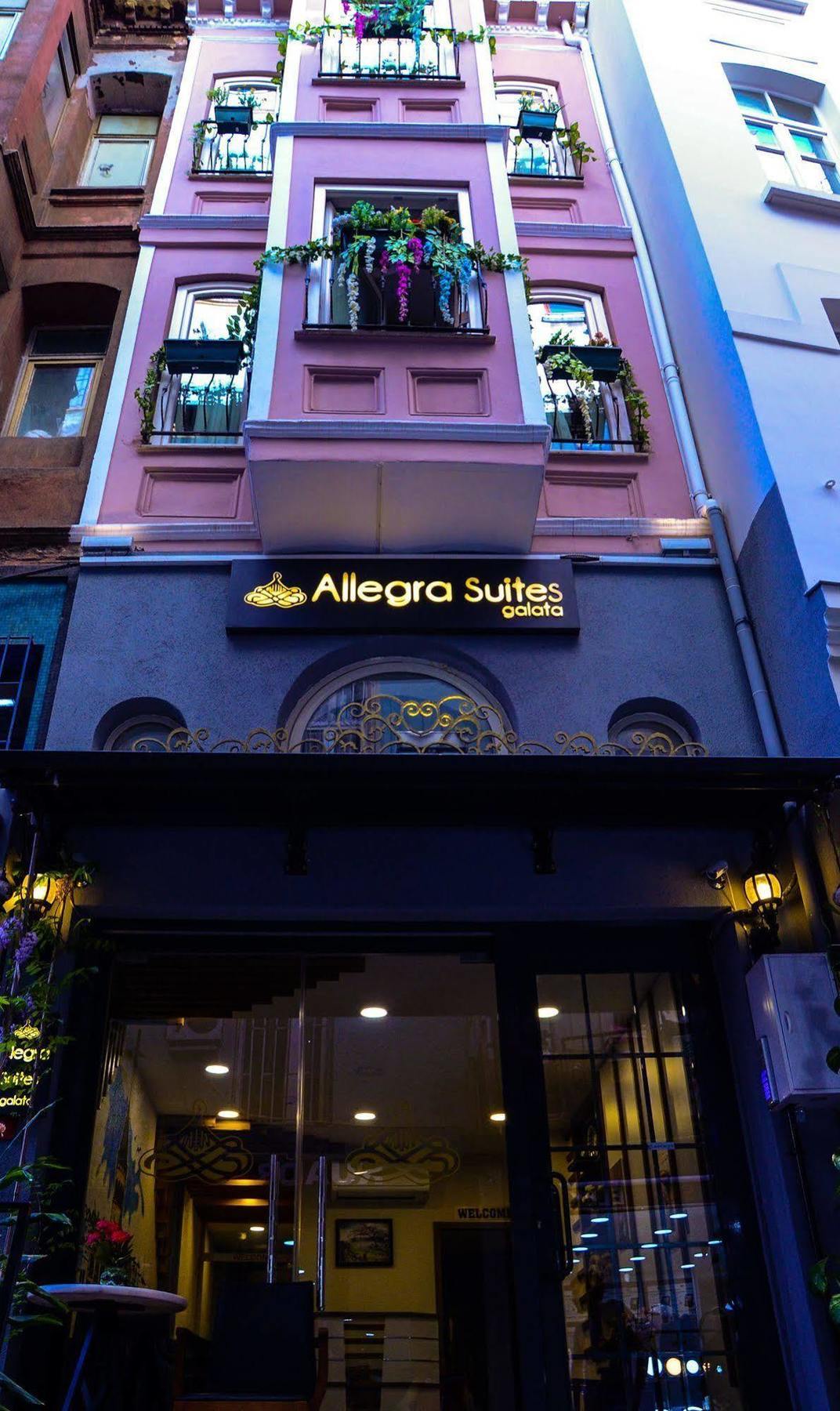 Allegra Suites Galata Provincia di Provincia di Istanbul Esterno foto
